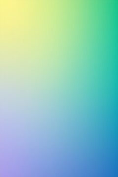 a refreshing gradient background blending lush emerald green into cool teal, followed by airy sky blue, and finishing with a delicate lavender hue, creating a smooth and soothing effect.