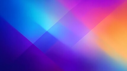 Abstract gradient background with vibrant color spectrum and soft blur