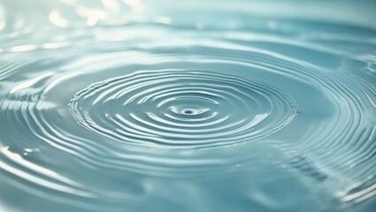 Transparent background featuring ripples and waves of water texture