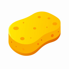 Yellow Cleaning Sponge, Kitchen Sponge, Dishwashing Sponge