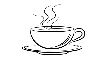 Steaming Cup of Coffee