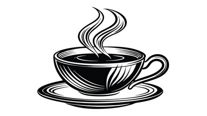 Steaming Cup of Coffee