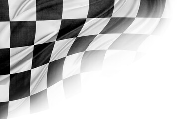 Checkered racing flag