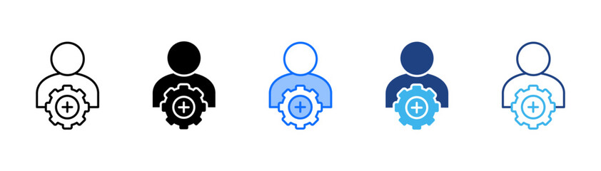 Incorporation Icon Set With Multiple Style Collection 