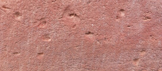Reddish brown sandstone texture background. Brick Wall Background.