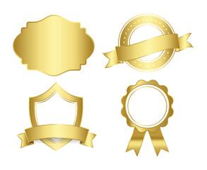 Set Ribbon Collection white background