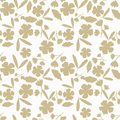 Floral pattern design, vector illustration background
