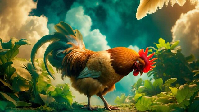 Free-range chicken, or village chicken, refers to indigenous chickens raised in traditional ways.