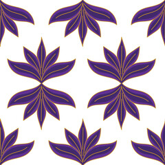 Floral pattern design, vector illustration background