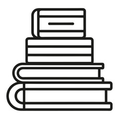 vector illustration of a books