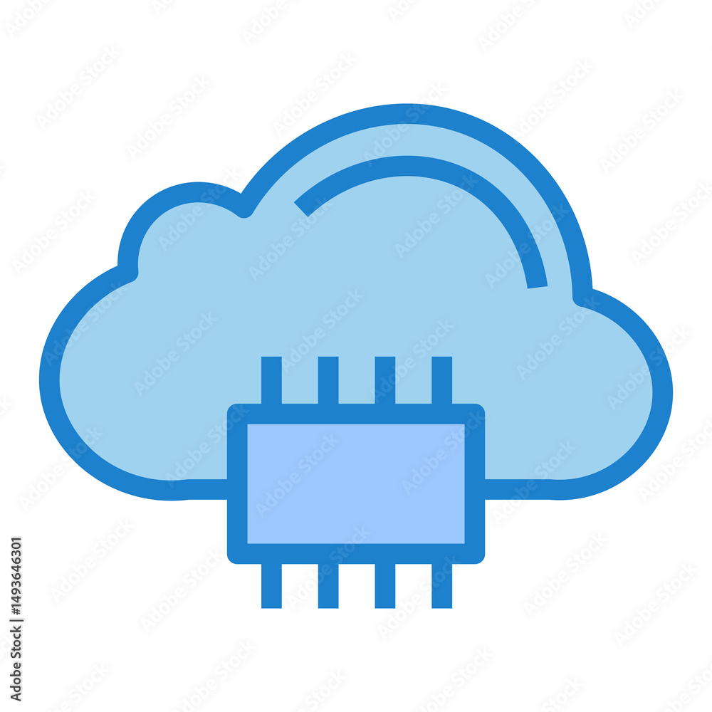 Poster Firmware vector icon