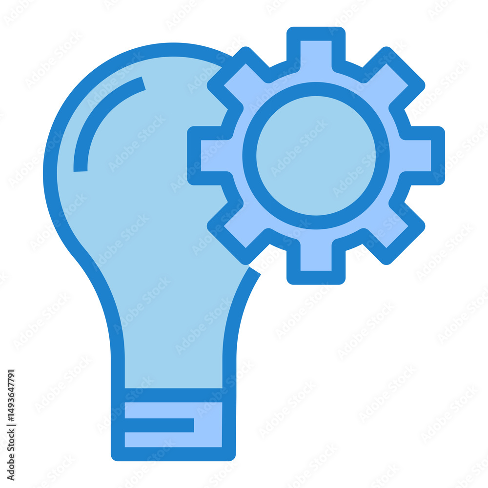 Poster project vector icon