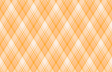 Warm, pastel orange diagonal plaid pattern.  Perfect for backgrounds, textiles, or website design.  Subtle texture creates a calming, sophisticated aesthetic. Ideal for autumnal or spring themes.