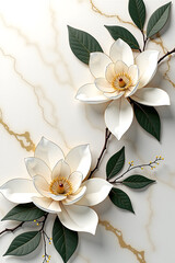 white orchid on old paper background