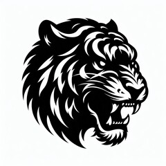 Obraz premium tiger silhouette