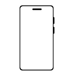 blank screen smart phone icon