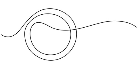 Single continuous line drawing the stacks of coins of varying heights. Gold coin money. Concept of finance, business, and banking. Coin Week. One line design vector illustration. Minimalist vector art