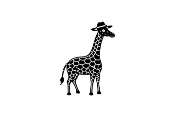 Fototapeta premium giraffe vector illustration