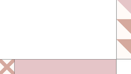 Obraz premium Abstract geometric background design with triangles and cross pattern art