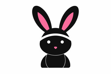 Fototapeta premium vector illustration of a rabbit