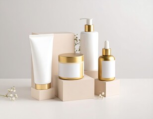 Beauty products display