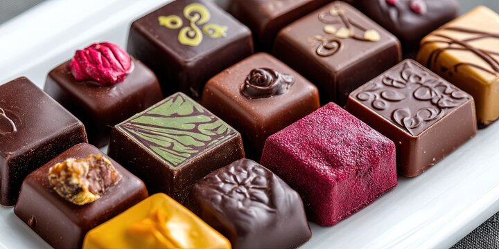 photo of delicious artisanal chocolate 
