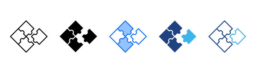 Complementary Icon Set With Multiple Style Collection 