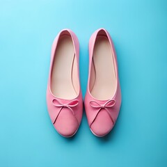 pink ballet shoes
