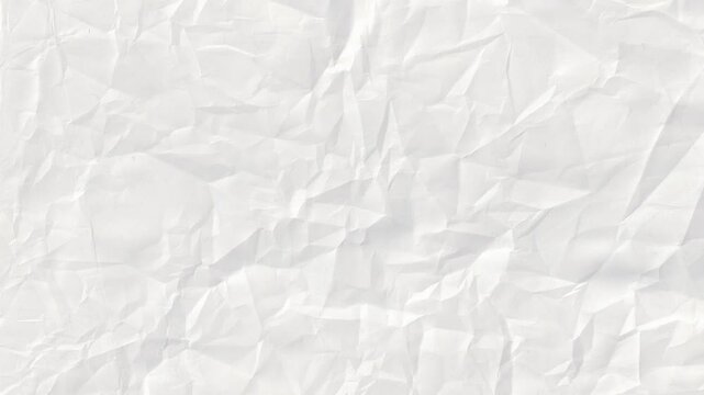 white crumpled paper texture background