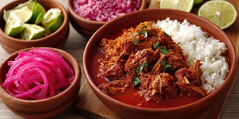photo of delicious cochinita pibil 