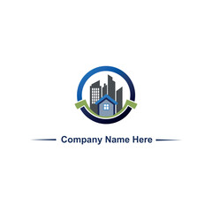 Fototapeta premium Real Estate Logo