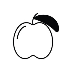 Apricot Vector icon