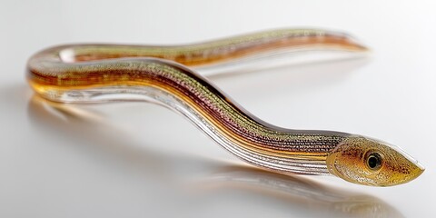 Fototapeta premium photo of delicious glass eel 