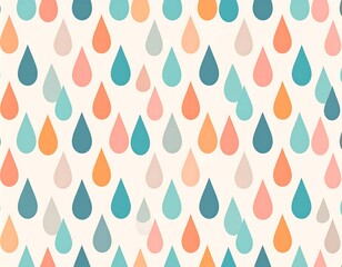Pastel abstract pattern design