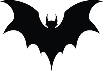 bat flying silhouette