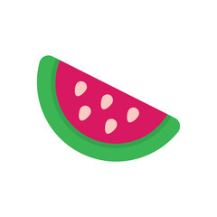 Watermelon Vector icon