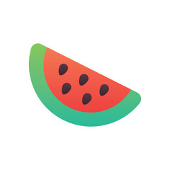 Watermelon Vector icon