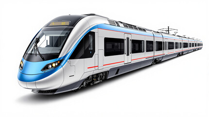 Fototapeta premium train on a white background