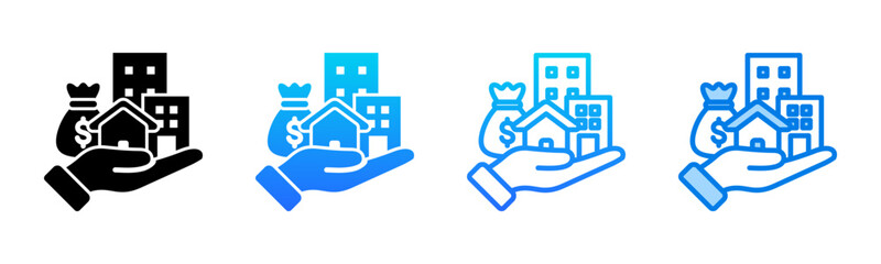 Assets icon sheet multiple style collection