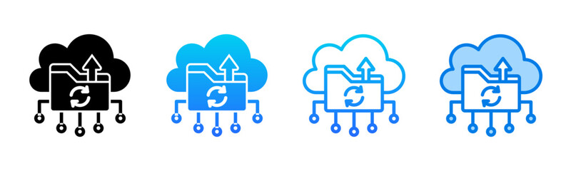 Backup icon sheet multiple style collection