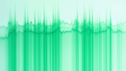 Green waveform technology screen