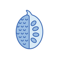 Jack Fruit Vector icon