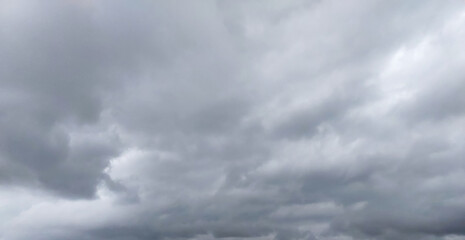 Stormy dark clouds in sky background, nature photography, rainy season, cloud wallpaper 