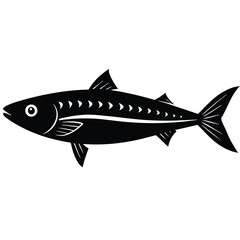 fish on a white background