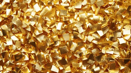 Golden Confetti Explosion 
