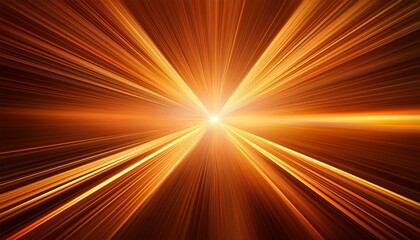 Obraz premium abstract orange light beam background