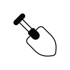 Shovel Vector icon