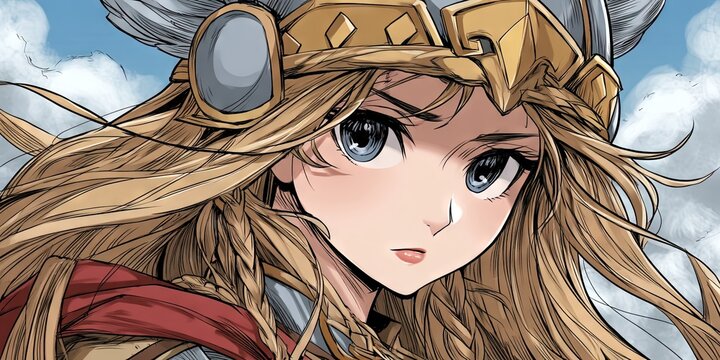 freya anime Norse deity 