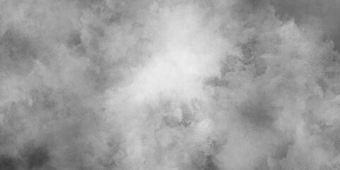 Monochrome black and white powder explosion on texture effect grey watercolor hand painted artistic background, abstract grunge soft watercolor splashes texture isolated on modern background.