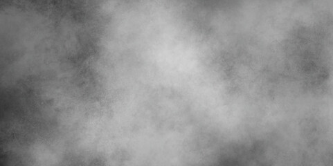 Monochrome black and white powder explosion on texture effect grey watercolor hand painted artistic background, abstract grunge soft watercolor splashes texture isolated on modern background.